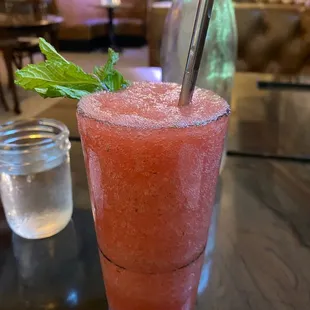 Watermelon mint frozen drink - amazing!