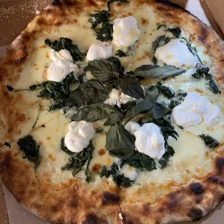 Ricotta e Spinaci Pizza