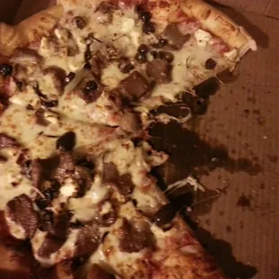 Greek pizza (large).