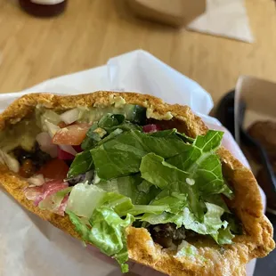 Ground Beef Pita