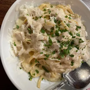 Chicken Fettuccini Alfredo