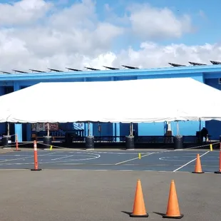 40x80 Circus Tent w/ No Middle Leg