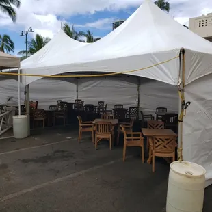 20x40  High Peak Tent @ Brewing Company Bar in Waikiki