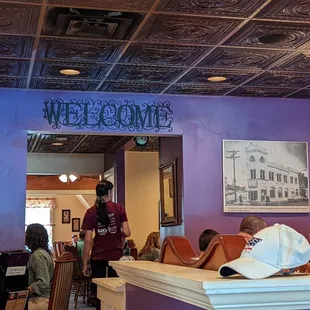 Welcome is more than just a word here -- it seems to truly be the way the staff wants you to feel! I sure believed it!