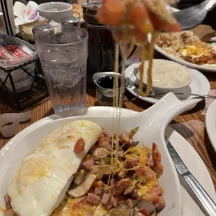 Meat lovers skillet