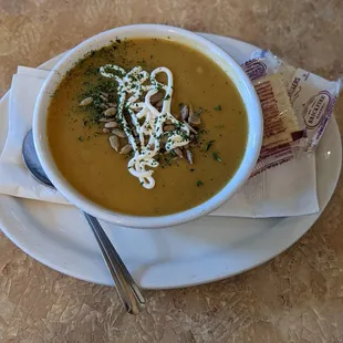 Butternut squash soup