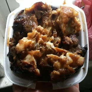 46 worth of jerk chicken