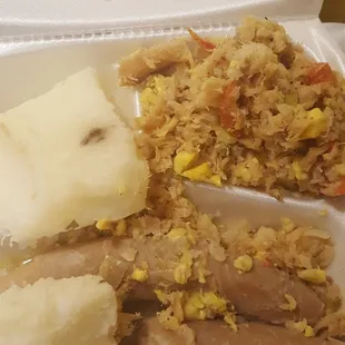 Ackee and Saltfish with no Ackee