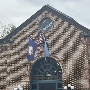 outside