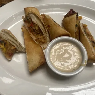 Chicken Fajita Egg Roll