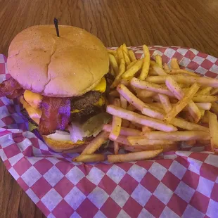 Double bacon cheeseburger