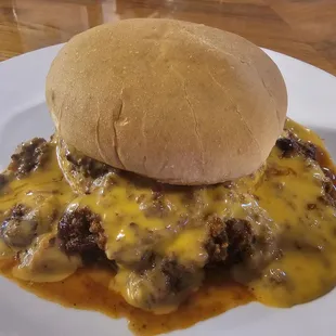 Bristol chili cheeseburger