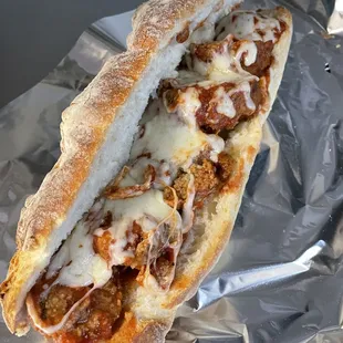 Meatball Parm Sub