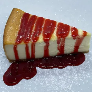 NY Style Raspberry Cheese Cake