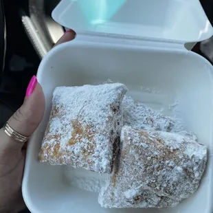 Beignets we're so so good!