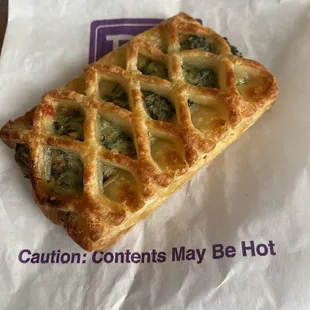 Spinach and Feta pastry