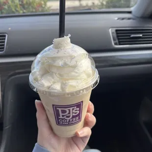 King cake velvet ice