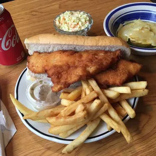 Fish Sandwich Dinner + Pierogie ...