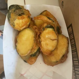 Fried zucchini