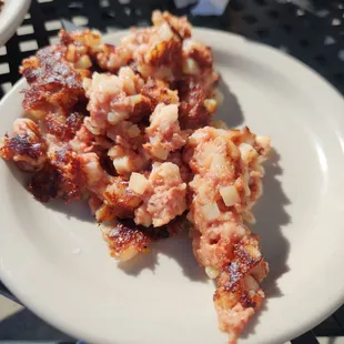 Side of corned beef stuff
