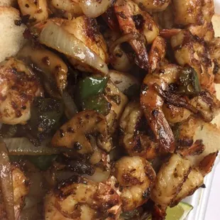 Grilled shrimp