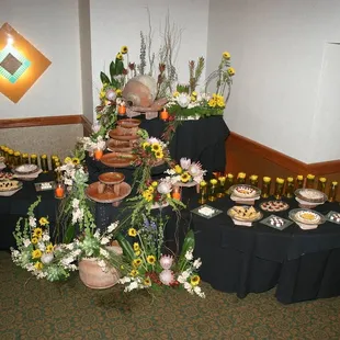 Banquet Table Flowers