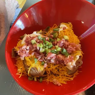 Loaded baked potato