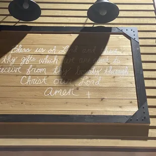 What an amazing sign to walk into!!