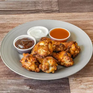 Chicken Wings, Buffalo or BBQ, Ranch