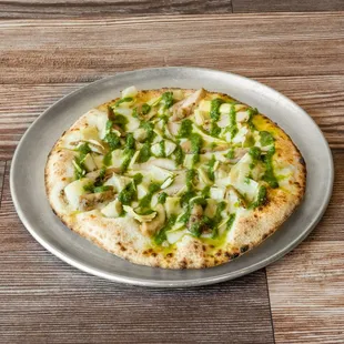 Homemade Roasted
Chicken Thigh, Homemade Pesto(no nuts)