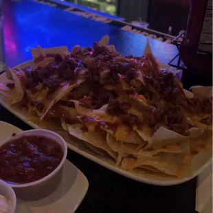 nachos, food