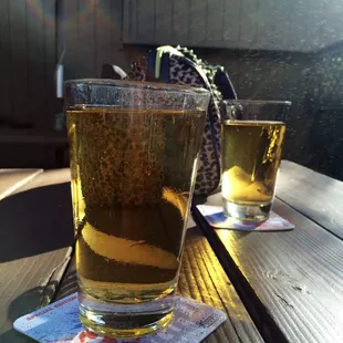 After a long day of hiking &amp; swimming