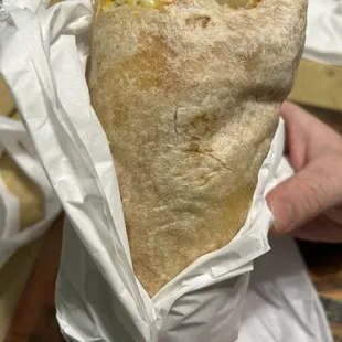 Pastrami Burrito Breakfast