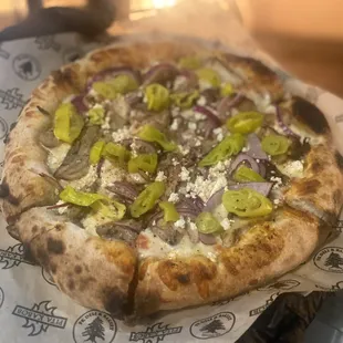 The Greek Pizza Pie