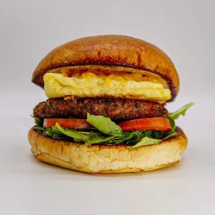 Vegan Sausage &amp; Egg Sandwich