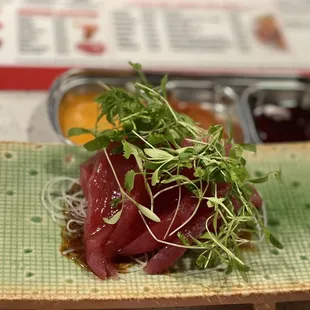 Tuna sashimi