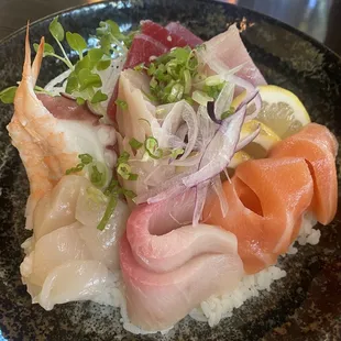 Chirashi, very good! $27 9/24