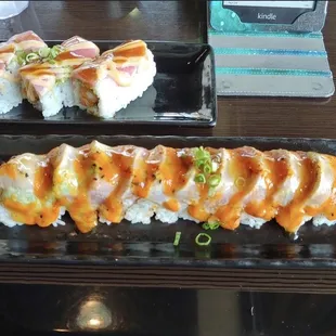 sushi, food, sashimi, sushi and sashimi