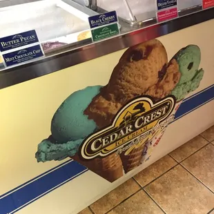 Cedar Crest ice cream