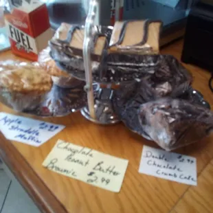 Delicious baked goods