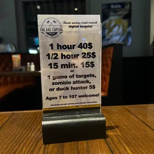 a ticket for a game of zombies