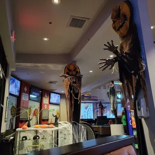 Halloween themed decor