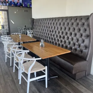 Seating as you enter