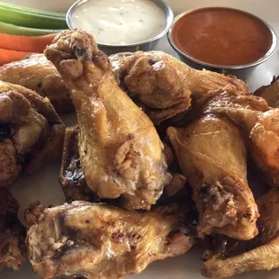 Beer Poached Wings