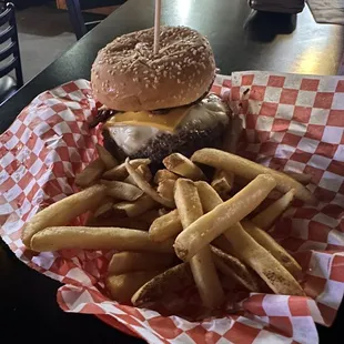 Western bacon cheeseburger ($15.50)