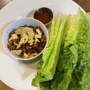 Thai Chicken Lettuce Wrap