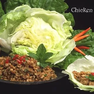 Thai Chicken Lettuce Wrap