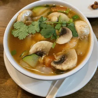 Hot and Sour Shrimp Soup