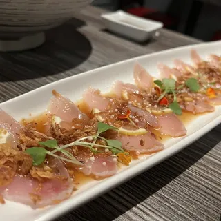 Spicy Wahoo Tataki