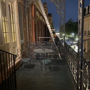 The view from room 302